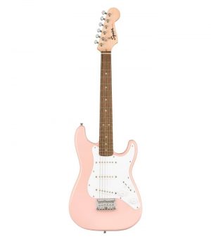 Guitare électrique - Fender squier Mini Strat V2 shell Pink