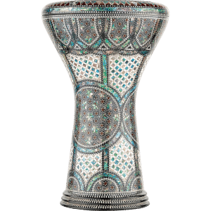 Darbuka - Meinl AEED3 Artisan Edition White Pearl Mosaic Palace Egypt doumbeck 8,75 pouces