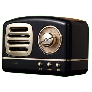Enceinte-Bluetooh-Radio-Noir
