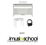 pack starter piano premium white