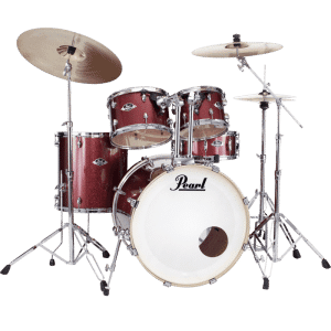 Batterie acoustique - PEARL EXPORT STAGE22 5FUTS BLACK CHERRY GLITTER