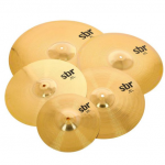 1 pack cymbales SBR (hi-hat 14″, crash 16″, ride 20″) +5.00€