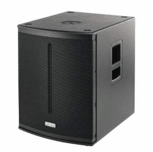 Un subwoofer ou caisson de basse de la marque FBT